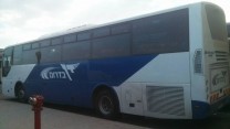 אוטובוס של חברת דן בדרום (צילום: דבר ראשון).