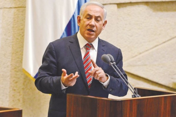 נתניהו בכנסת (ארכיון). צילום: חיים זך, פלאש 90