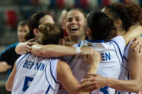 נבחרת ישראל נשים בכדורסל. (צילום: איגוד הכדורסל בישראל)