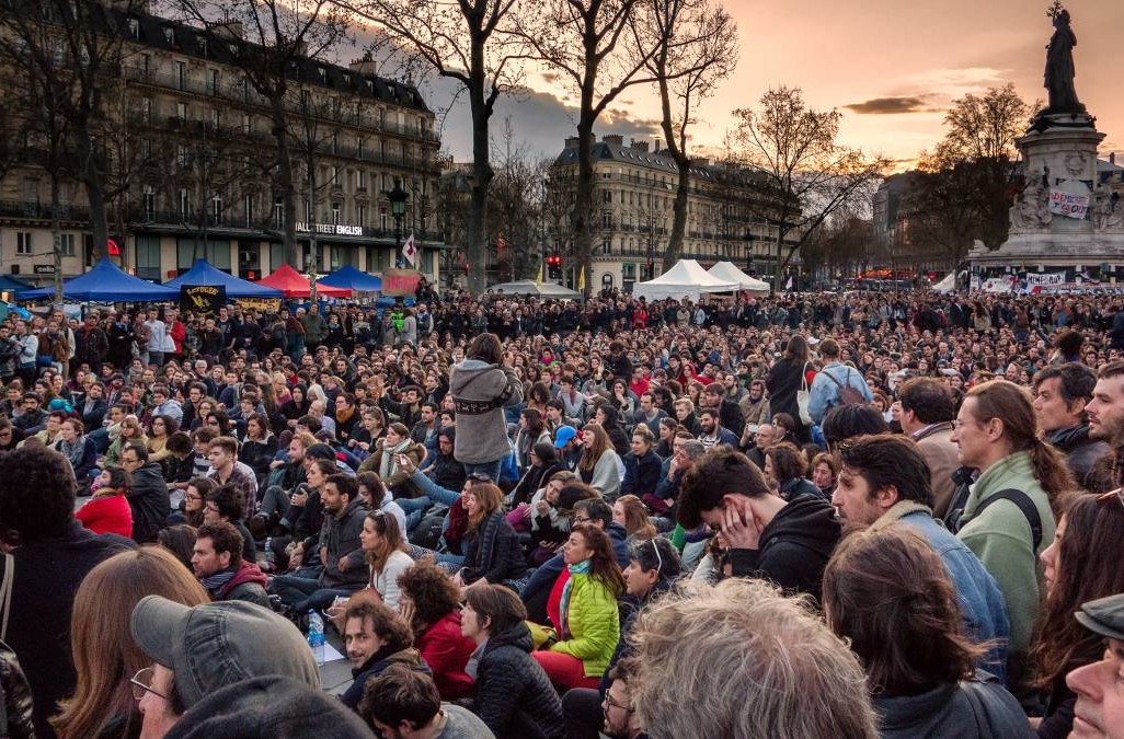מחאה בצרפת, צילום מתוך ויקימדיה