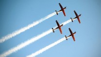 מטס חיל האוויר ביום העצמאות (צילום ארכיון: לשכת העיתונות הממשלתית / משה מילנר)