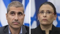 החשבת הכללית מיכל עבאדי בויאנג'ו וראש אגף התקציבים אמיר לוי. צילום ארכיון: פלאש 90 / נועם רבקין פנטון