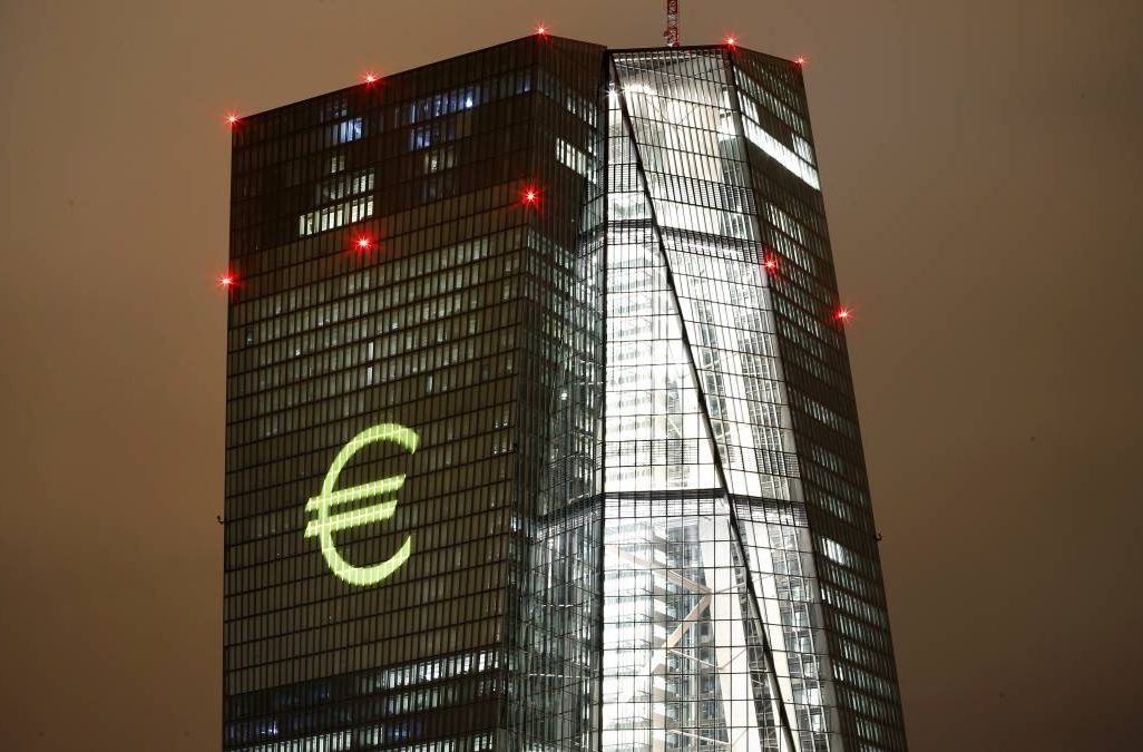 בנק האיחוד האירופי בגרמניה. צילום: סוכנות AP.