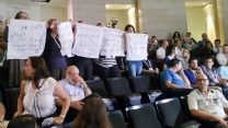 התקוממות בכנס הנדל"ן בהרצליה. צילום: דבר ראשון.
