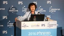 נגידת בנק ישראל, קרנית פלוג בכנס הרצליה 2016 צילום:עדי כהן צדק