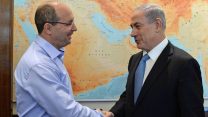 רה"מ בנימין נתניהו ויו"ר ההסתדרות אבי ניסקורן. צילום ארכיון: קובי גידעון / פלאש 90