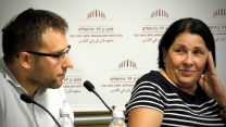 פרופסור לאה אחדות (מכון ון ליר) וד"ר שמואל אברהזון (המועצה הלאומית לכלכלה). צילום: דבר ראשון.