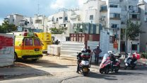 אתר בנייה בו ארעה תאונה בה נהרג פועל. ארכיון. צילום: תיעוד מבצעי מד"א