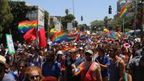מצעד הגאווה בחיפה (ארכיון, למצולמים אין קשר לכתבה). צילום: דוברות עיריית חיפה