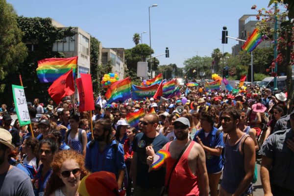 מצעד הגאווה בחיפה (ארכיון, למצולמים אין קשר לכתבה). צילום: דוברות עיריית חיפה