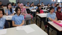יום ראשון ללימודים באבו-גוש. למצולמים אין קשר לכתבה (צילום ארכיון: יצחק הררי / פלאש 90)