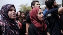 סטודנטיות ערביות בירושלים (למצולמות אין קשר לכתבה). צילום: תומר ניוברג / פלאש 90.