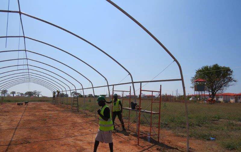 פרויקט חקלאי בניהול ישראלי שמתקיים באנגולה אפריקה.