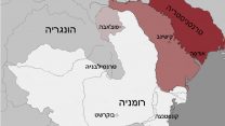 מפת רומניה. גרפיקה: דבר ראשון