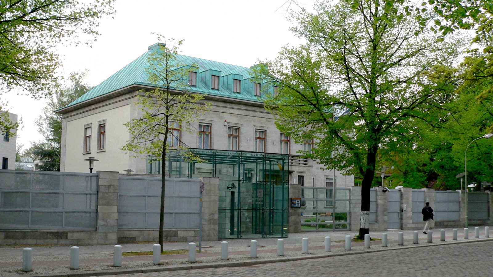 שגרירות ישראל בברלין (ארכיון. צילום: Fridolin freudenfett, ויקימדיה קומונס).