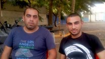 מימין: אחמד חמאיסה  ואיסמעיל ג'אבי (צילום: דבר ראשון).