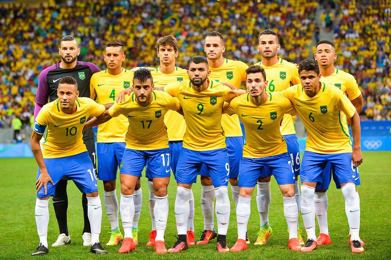 נבחרת הכדורגל של ברזיל (צילום: Marcelo Camargo/Agência Brasil / ויקיפדיה).