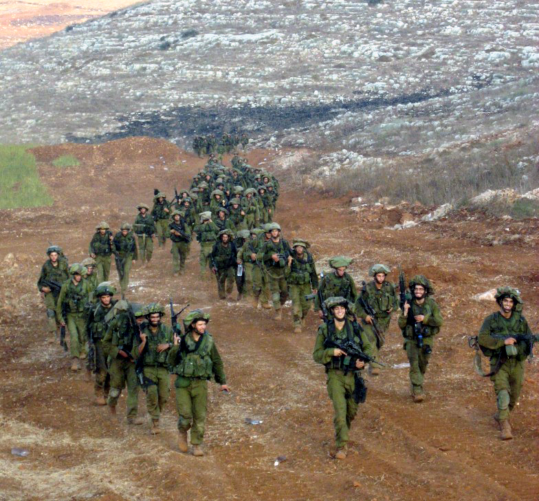 חיילים מגדוד גרניט של חטיבת הנחל חוזרים מלבנון, אוגוסט 2006