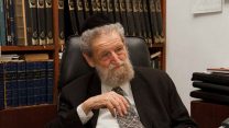 רבה הראשי של חיפה הרב שאר ישוב הכהן (צילום: שאול מנסבך).