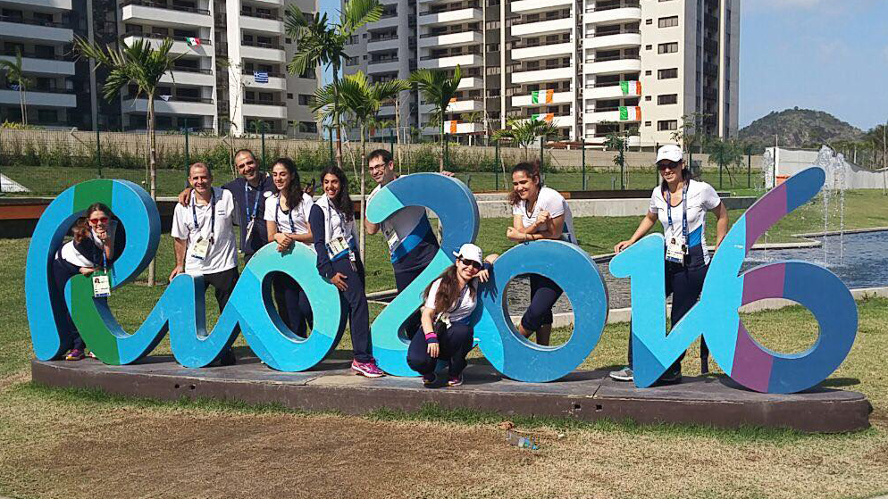 נבחרת כדור שער נשים במשחקים הפאראלימפיים (תמונה באדיבות ההתאחדות לספורט נכים).