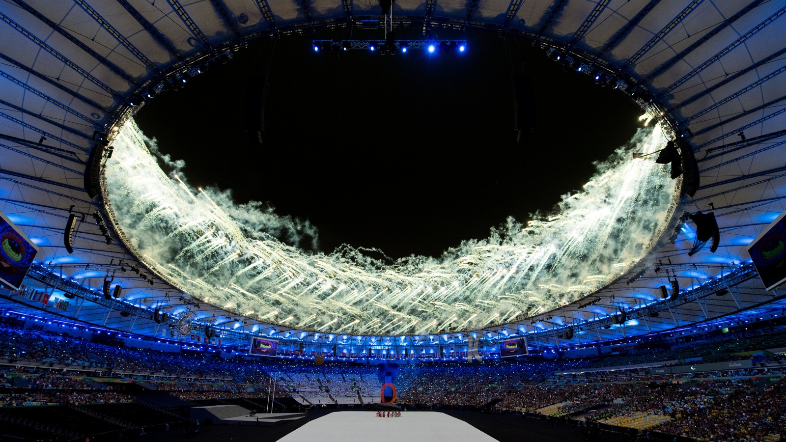 טקס פתיחת המשחקים הפראלימפיים ריו 2016 (צילום: סוכנות AP).