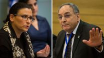 מנכ״ל מרכז רפואי הדסה, פרופ׳ זאב רוטשטיין והחשבת הכללית באוצר, מיכל עבאדי-בויאנג׳יו (צילום ארכיון: יונתן זינדל / פלאש 90).