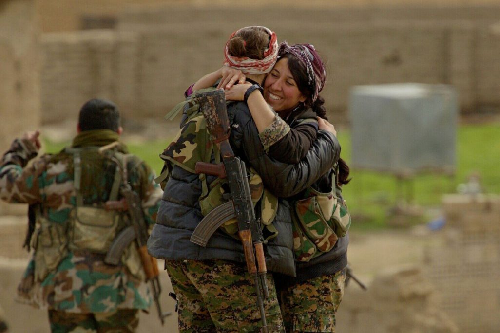 לוחמות YPG כורדיות (צילום: Kurdishstruggle, מתוך Flickr).