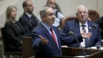 נתניהו נואם בפתיחת מושב החורף בכנסת, אתמול (צילום: יונתן זינדל  פלאש 90).