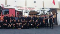 משמרת ב' של כיבוי והצלה ת"א (תמונה באדיבות כיבוי והצלה ת"א).