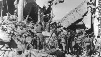 מלון המלך דוד לאחר הפיצוץ ב-22 ביולי 1946 (צילום: מנדלסון הוגו, לע"מ,  22/07/1946).