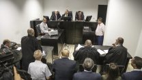 בית המשפט העליון הפלסטיני בהכרעה על הוצאת רצועת עזה מסבב הבחירות לרשויות המקומיות (צילום: פלאש 90).