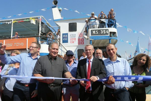 קו שיט חדש הושק בישראל: חיפה-עכו-חיפה (צילום: דוברות עיריית חיפה)