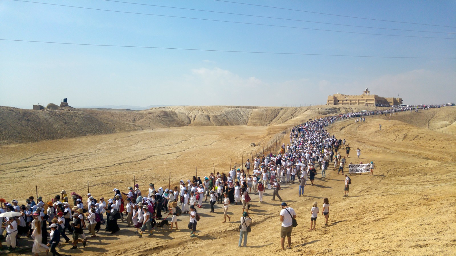 צעדת 'נשים עושות שלום' (צילום: ראם שמואלוביץ').