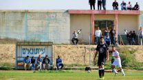 מ.ס. דימונה מארחת את מ.ס. באר שבע, אפריל 2016 (צילום: כדורגל שפל)