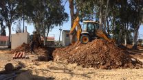 עבודות השיפוץ במחנה ג'וליס (צילום: אגף ההנדסה והבינוי במשרד הביטחון)