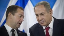 ראש הממשלה בנימין נתניהו וראש ממשלת רוסיה דמיטרי מדבדב (צילום: פלאש 90).