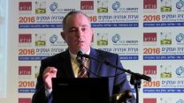 שר התשתיות הלאומיות, האנרגיה והמים יובל שטייניץ בוועידת אנרגיה ועסקים 2016 (צילום: דבר ראשון)