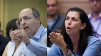 דורית סלינגר ואבי ניסנקורן (צילום: פלאש 90)
