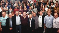 קליטת עובדי קבלן בבית החולים איכילוב. (צילום: דניאל בר און, דוברות ההסתדרות).