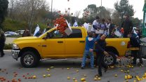 הפגנת התאחדות חקלאי ישראל כנגד מדיניות הממשלה (צילום: יח"צ).
