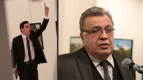 שגריר רוסיה בטורקיה, נרצח הערב באנקרה (צילום: AP)
