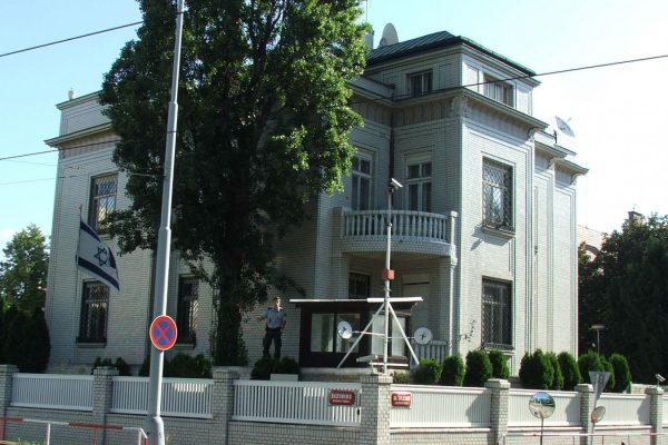 שגרירות ישראל בפראג (צילום: Hynek Moravec \ wikimedia)
