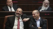 השרים בנט ודרעי - האם התוכניות לשיקום הצפון יאושרו בתקציב? (צילום: הדס פרוש / פלאש90).
