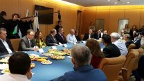 אירוע פרידה מהמנכ"ל היוצא דורי גולד (צילום: דוברות משרד החוץ).