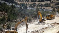עבודות בכביש (צילום ארכיון: פלאש 90).