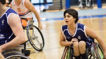 ארתור חסון, שחקן נבחרת העתודה של ישראל בכדורסל כיסאות גלגלים (תמונה באדיבות הועד הפרלימפי).