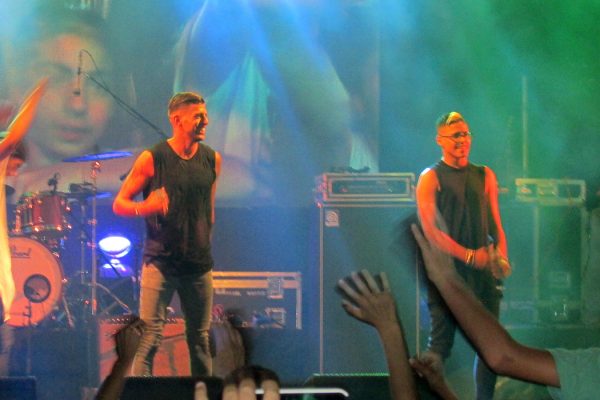 סטטיק ובן-אל בהופעה (צילום: Pegasos2008 / ויקימדיה).