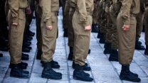 חיילים בטקס השבעה, ארכיון (צילום: Zack Wajsgras / פלאש 90).