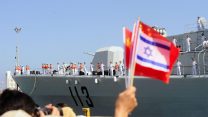 ציון 20 שנות שיתוף פעולה בין חיל הים לצי הסיני, 2012 (צילום ארכיון: דובר צה״ל).