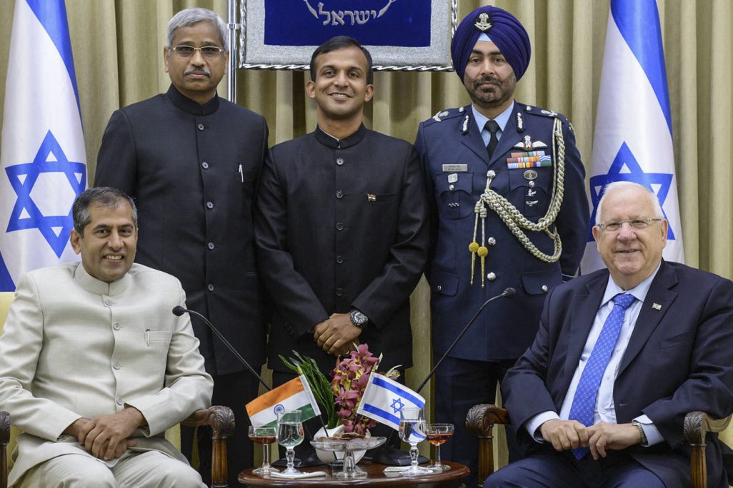 ביקור שגרירות הודו בבית הנשיא (צילום ארכיון: מרק ניימן / לע״מ).